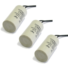 Capacitor eletrolítico Cbb60 da corrida do motor da CA 250V de Topmay para o dispositivo